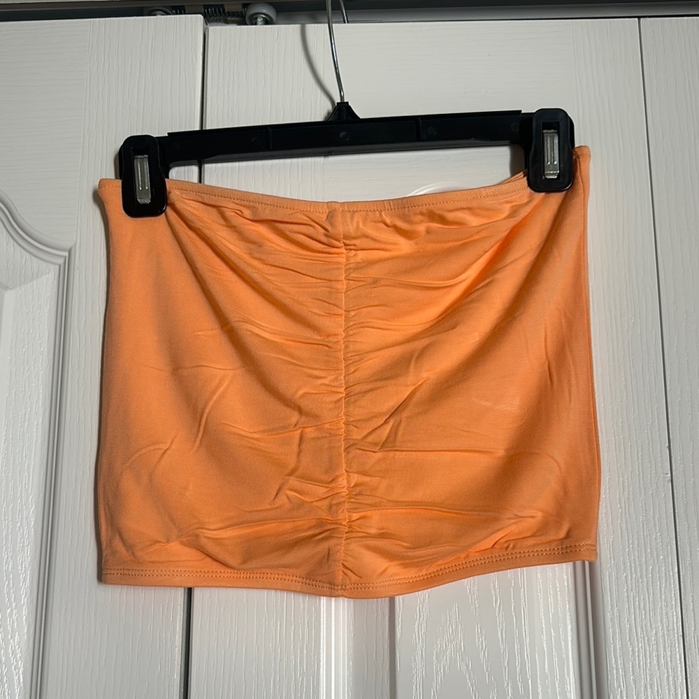 NWT Orange Ruched Women's Salt Life Bandeau size medium
